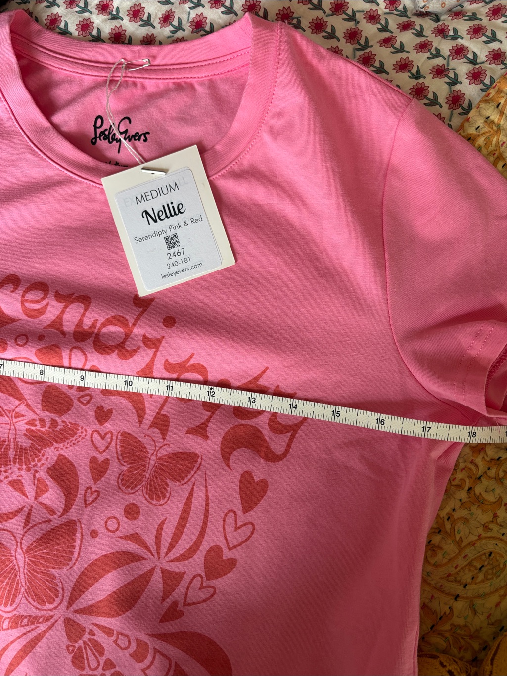 [Lesley Evers] Nellie Graphic Tee Serendipity — image 5 of 6